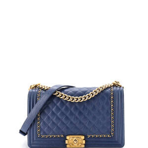 Chanel Jacket Boy Flap Bag Quilted Aged #228727C38B